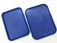 Поднос прямоугольный пластиковый синий 41,3*30,3*2,3 см, P.L. - BarWare - фото 2 - id-p97678453