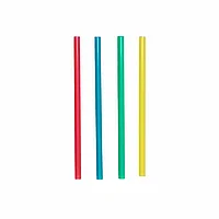 Трубочки для коктейлей цветные, 12,5 см, d 5 мм, 400 шт