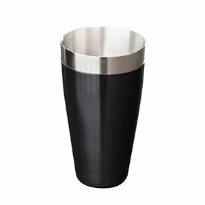 Шейкерный стакан BLACK 700 мл, нержавейка + винил, P.L. - BarWare - фото 1 - id-p97678572