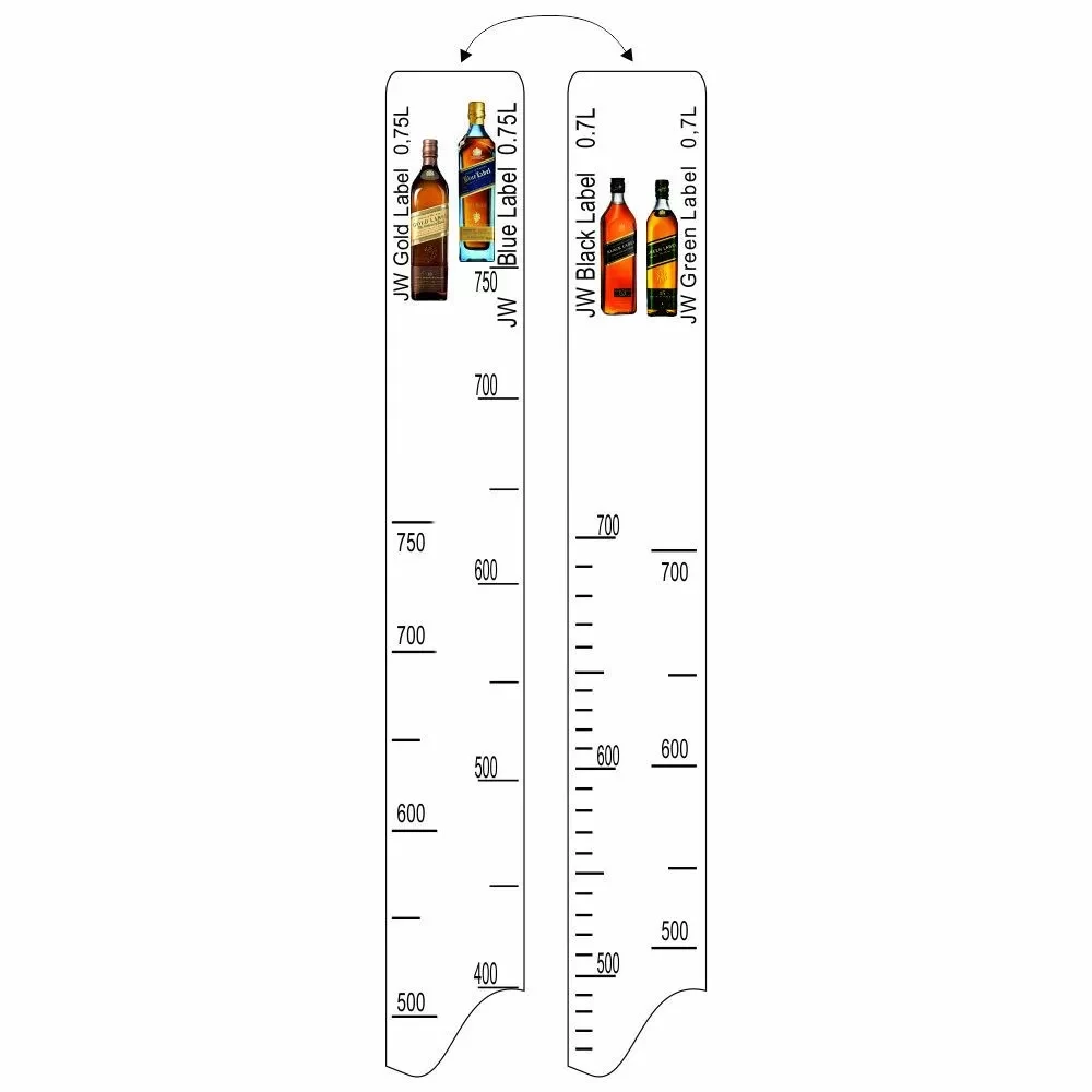 Барная линейка Johnnie Walker Black/Green (700мл) /Gold / Blue (750мл), P.L. Proff Cuisine - фото 1 - id-p97677798