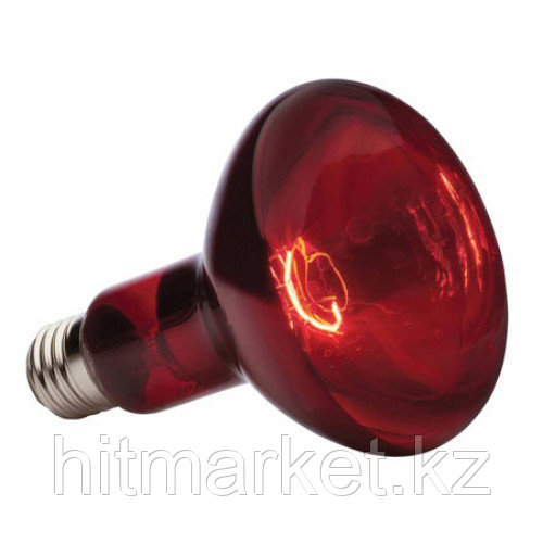 Лампа накаливания ИКЗК 215-225-250 Е27  Излучатель тепловой