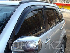 Дефлекторы окон SIM для Grand Vitara 2005-, темные, на 4 двери, фото 2