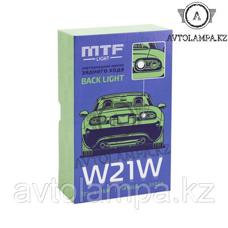 MTF W21W Сигнальная светодиодная лампа заднего хода Back Light W21W белая