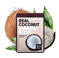 Маска тканевая для лица с экстрактом кокоса - Real coconut essence mask, 23мл