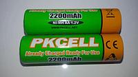 Аккумуляторы PKCELL, тип АА 2200 мАч NI-MH, оригинал