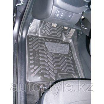 Коврики салона Mercedes-Benz M/Gl W/X164 (номенкл. GL-class) черный. (3-ряда) в коробках - фото 3 - id-p97699956