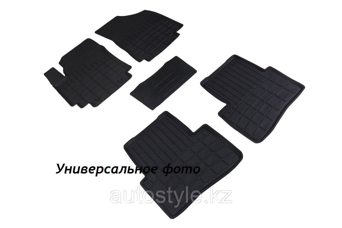 Коврики салона Mercedes-Benz M/Gl W/X164 (номенкл. GL-class) черный. (3-ряда) в коробках - фото 5 - id-p97699956
