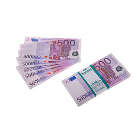 Пачка купюр 500 евро (в пачке 85-90 купюр)