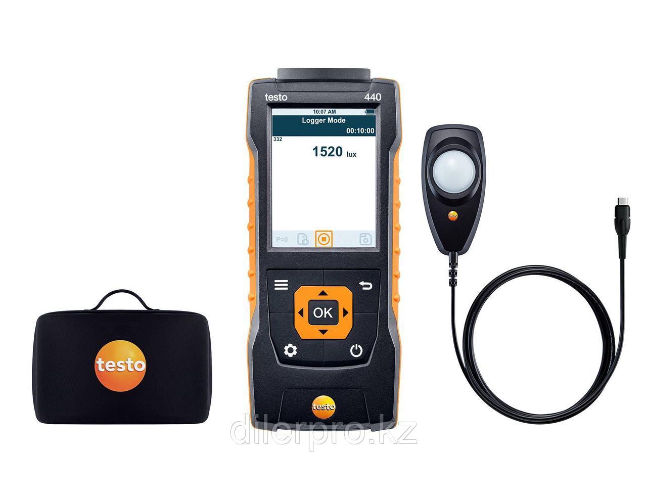 Testo 440. Люкс-зондпен және кейспен жиынтық - фото 1 - id-p67477635