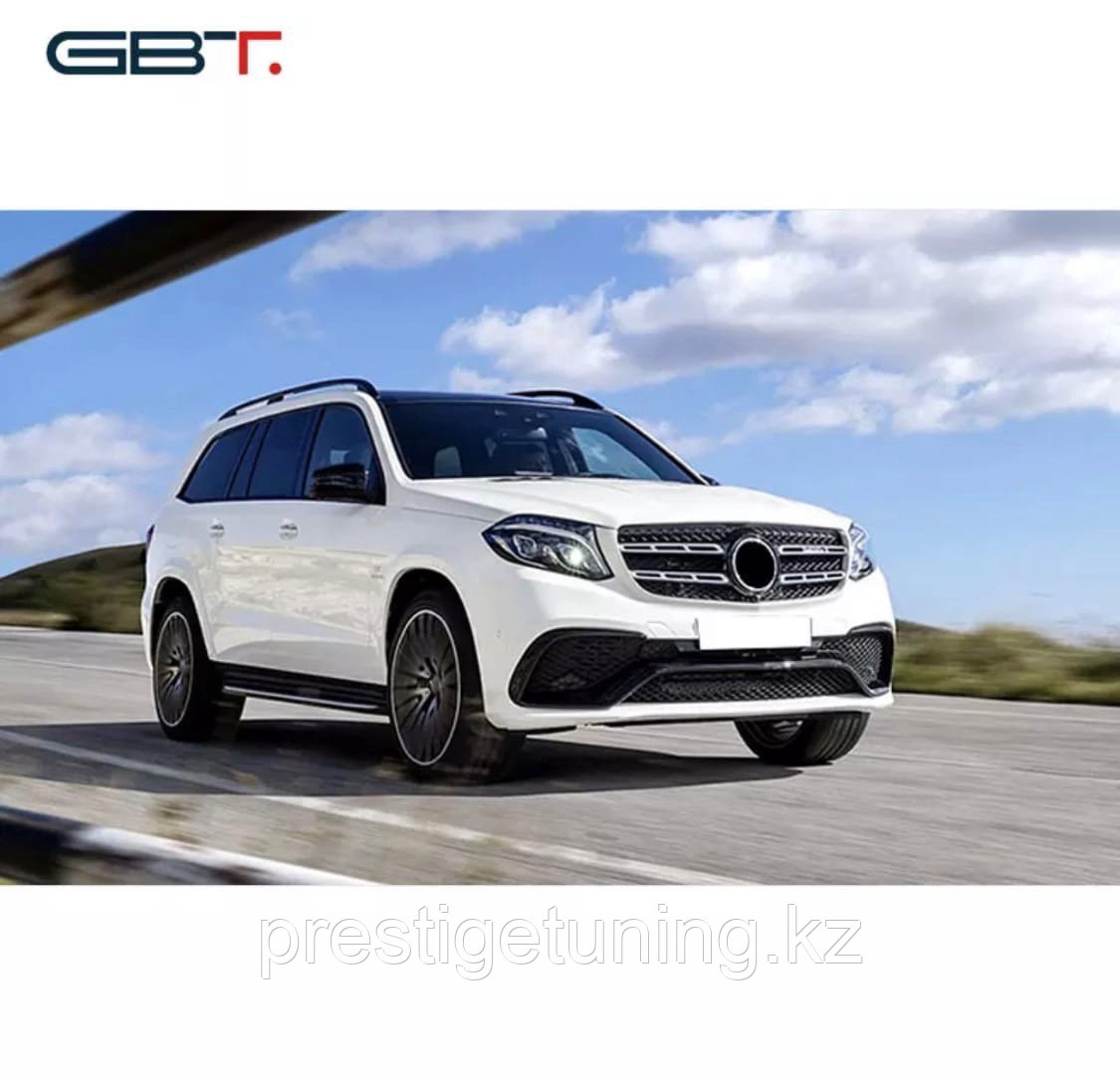 Аэродинамический обвес на GLS-Class X166 2015-19 дизайн AMG 63 - фото 4 - id-p97706249