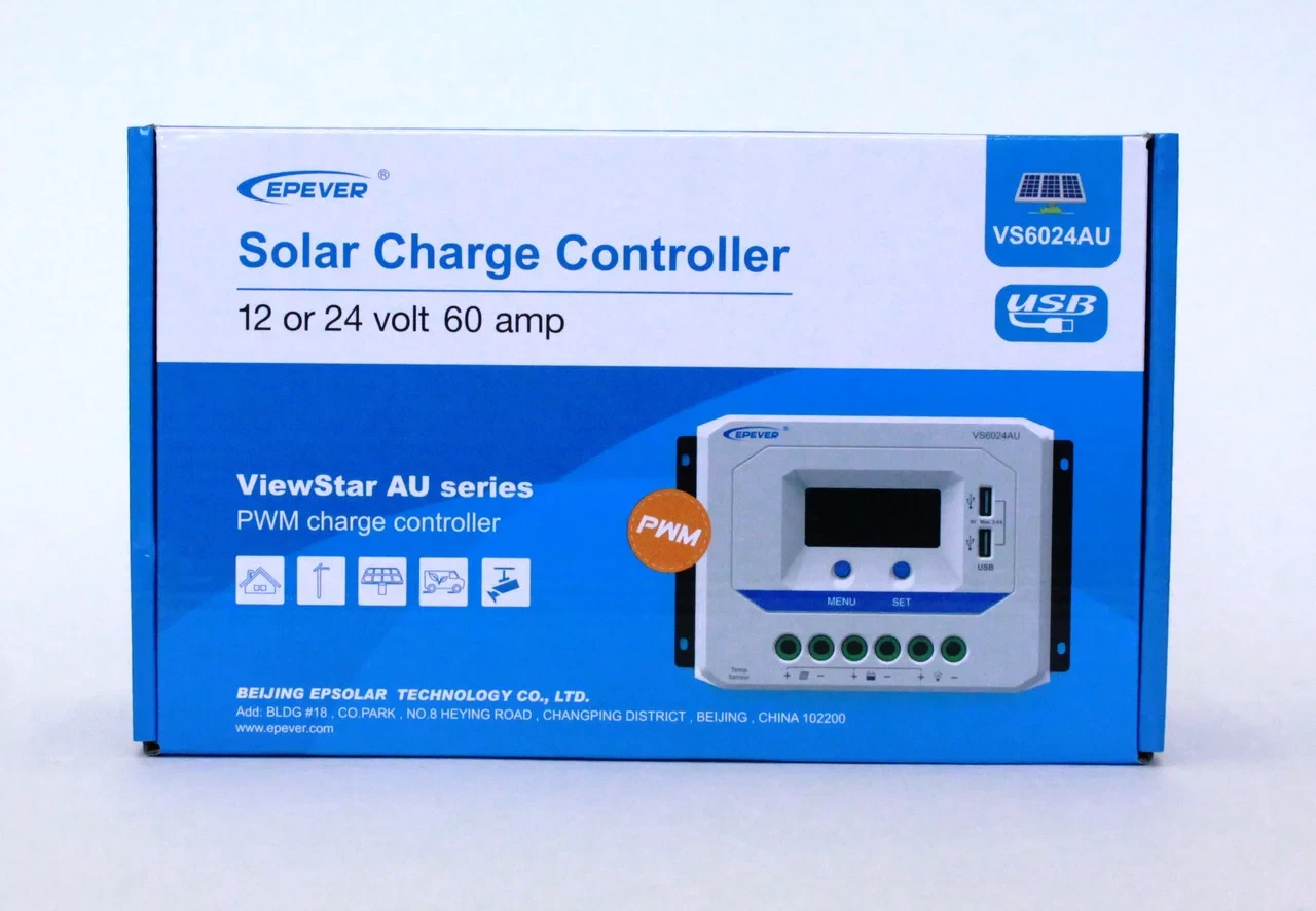 Солнечный контроллер EPEVER (EPSOLAR) VS6024AU (60А) - фото 2 - id-p97706349