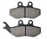 ZB 125 Колодки тормозные для китайской мототехники ZB 125 (дисковые)