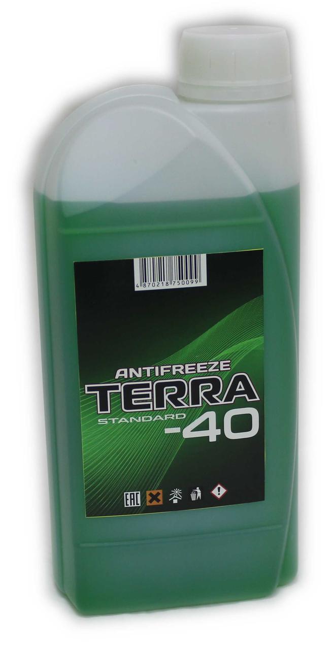 Антифриз «Terra Standard-40» 1 кг, зеленый - фото 1 - id-p61392176
