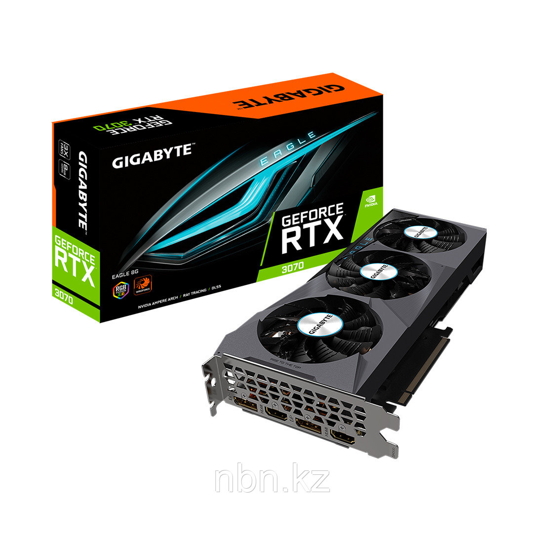 Видеокарта Gigabyte (GV-N3070EAGLE-8GD) RTX3070 EAGLE 8G - фото 3 - id-p97708532