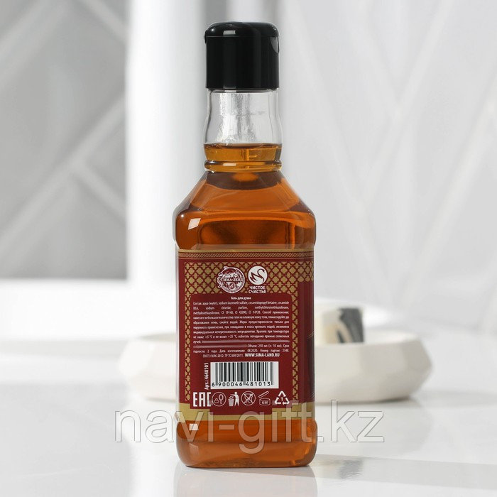 Гель для душа виски "Первый во всем" 250 мл аромат мужской парфюм - фото 2 - id-p97711548