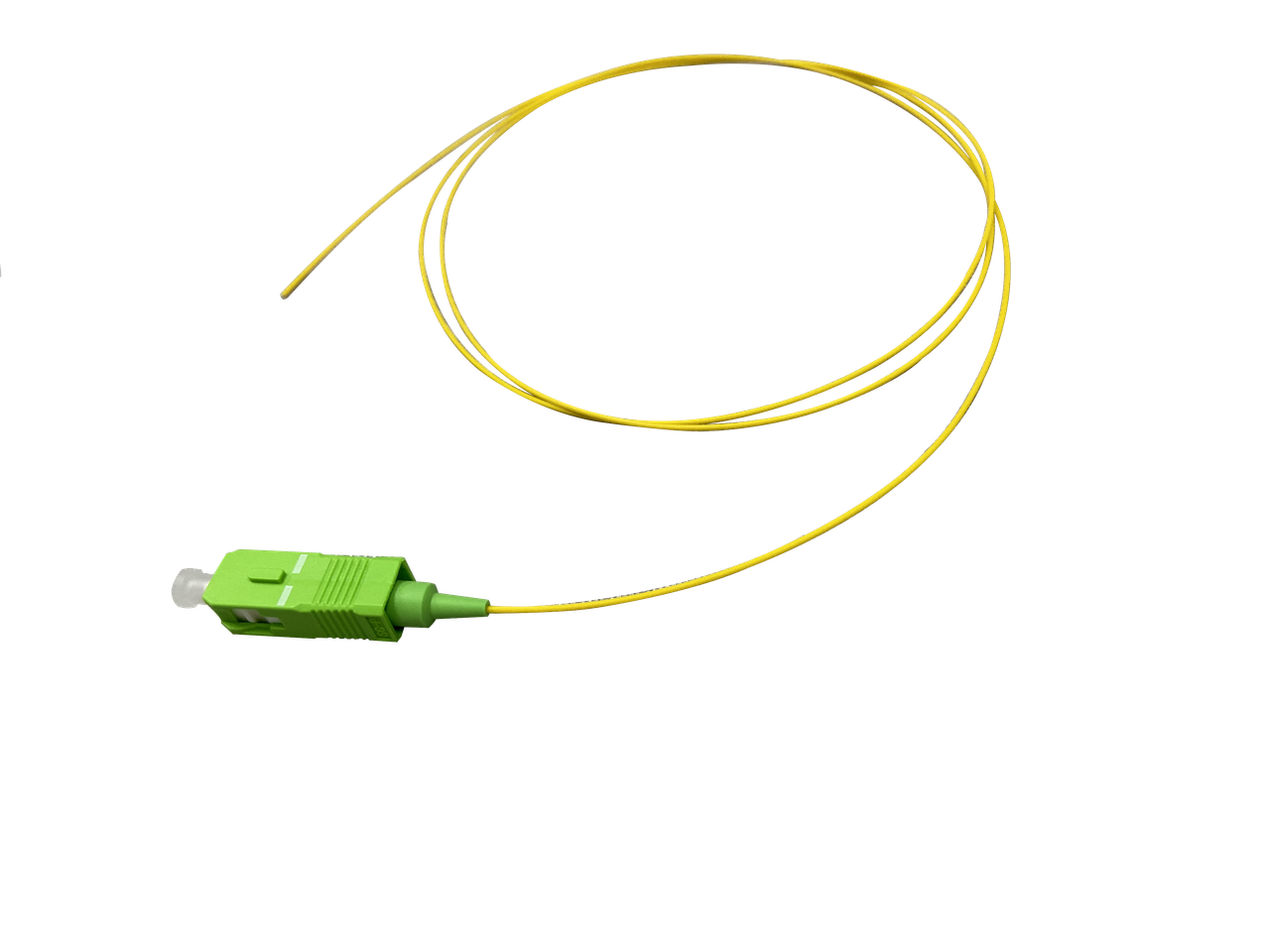 Пигтейл оптический SC/APC 2.0mm SM 1,5m
