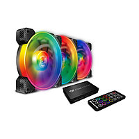 Комплект кулеров для компьютерного корпуса Cougar VORTEX SPB RGB COOLING KIT - 3 в1