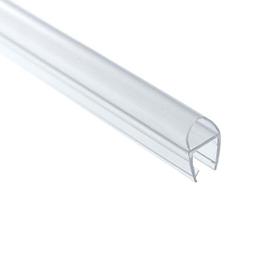 Профиль DG-4 уплотнительный прозрачный белый для душевой | 2200мм.| 10мм. | FGD-91.1CL