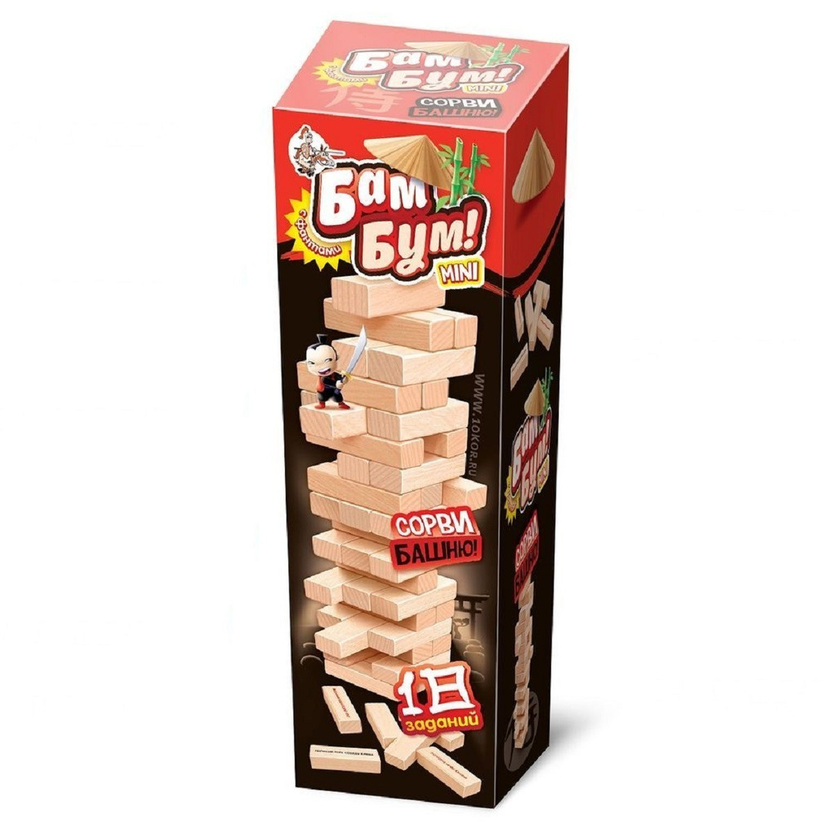 Настольная игра Мини Бам Бум с фантами - фото 1 - id-p97715491