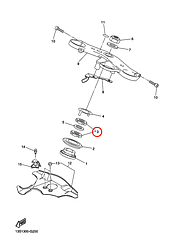 Гайка Yamaha R6 9017930691