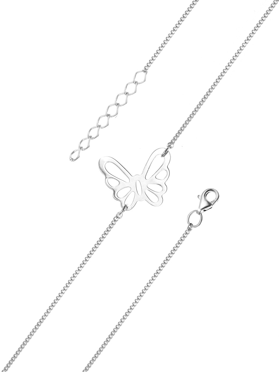 Серебряный браслет TEOSA 10529-2648-00 покрыто родием, фантазийная