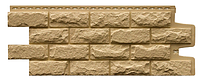 Фасадные панели Песочный 992х392 мм (0,389 м2) Колотый камень Серия Стандарт Grand Line