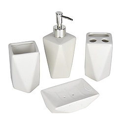 Керамический набор для ванной комнаты DW29121W Белый