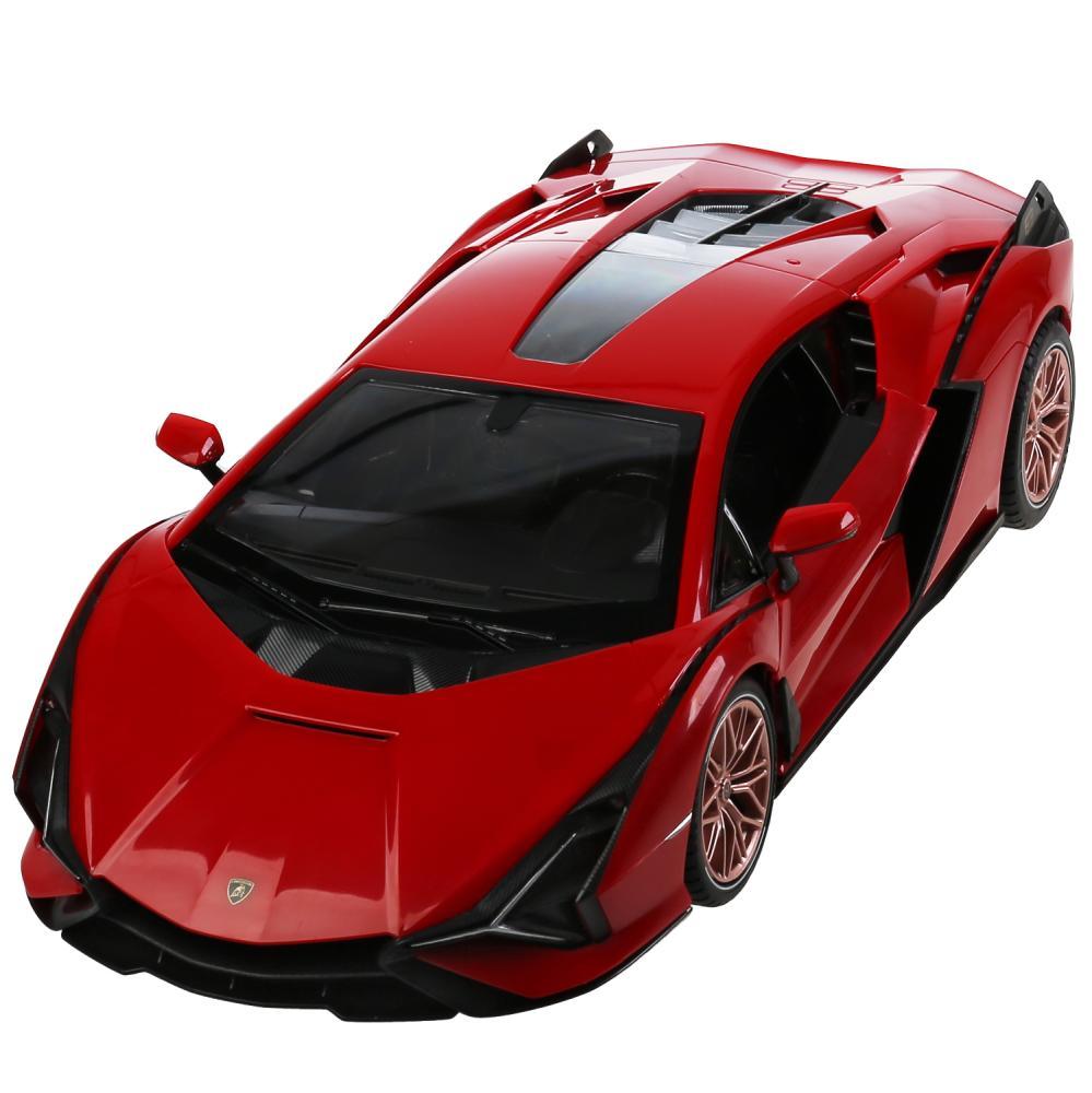 Rastar Радиоуправляемая машинка Lamborghini Sian FKP 37, красный 1/14 - фото 2 - id-p96747385