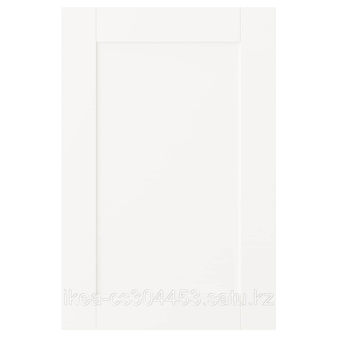 SANNIDAL САННИДАЛЬ Дверца с петлями, белый, 80x40x120 см