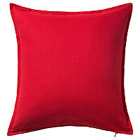 GURLI ГУРЛИ Чехол на подушку, красный, 50x50 см