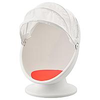 IKEA PS LÖMSK ИКЕА ПС ЛЁМСК Вращающееся кресло, белый/красный,