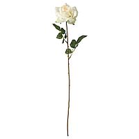 SMYCKA СМИККА Цветок искусственный, роза/белый,