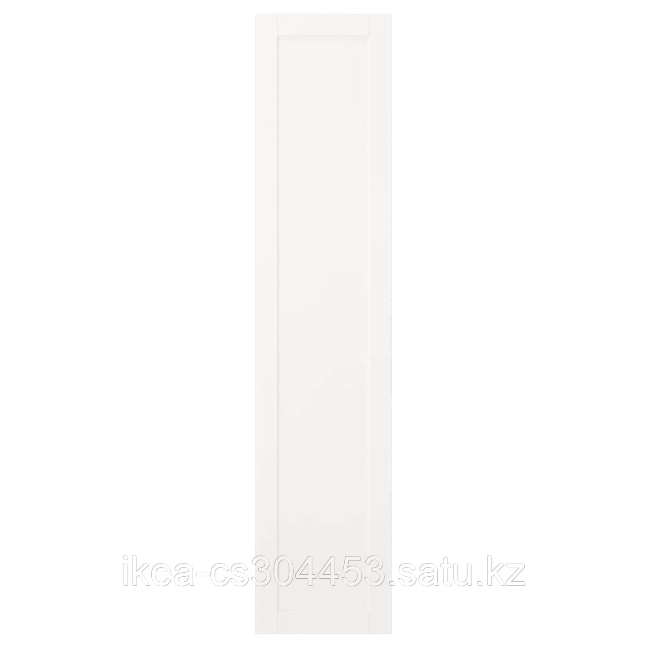 SANNIDAL САННИДАЛЬ Дверца с петлями, белый, 80x40x180 см