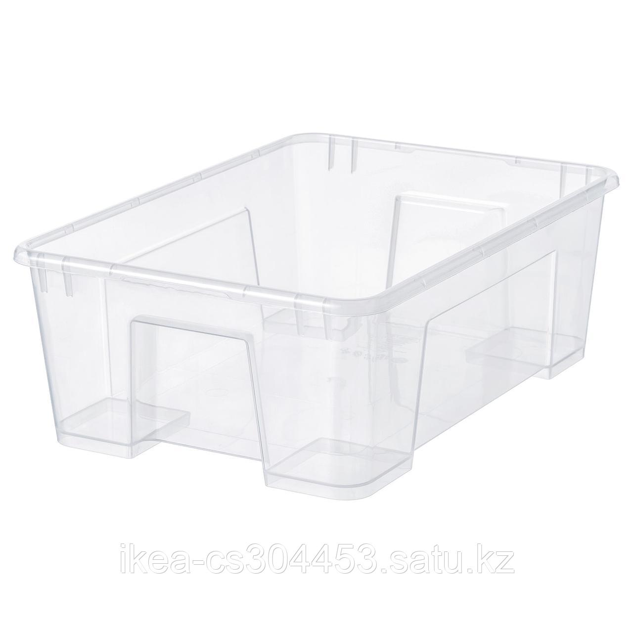 SAMLA САМЛА Контейнер, прозрачный,