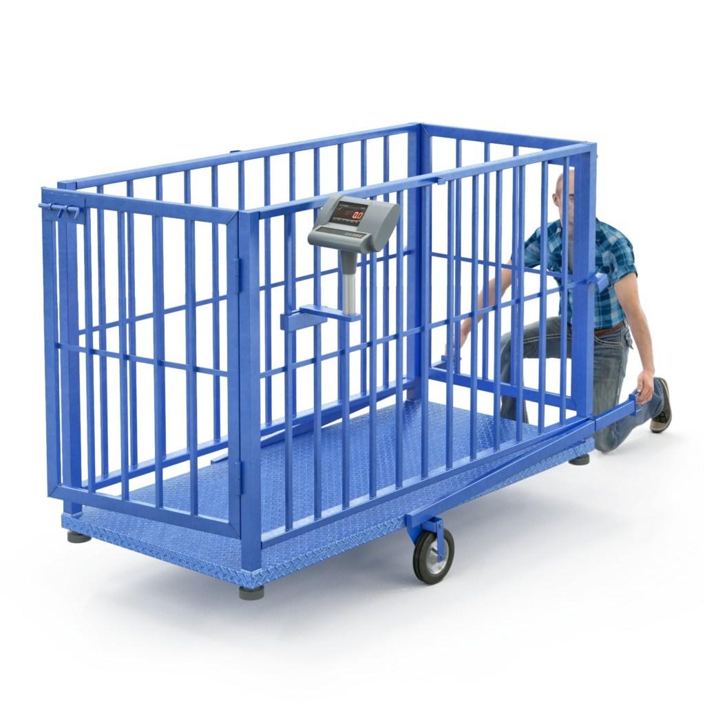 Весы для взвешивания животных мобильные 1500х1250 мм: продажа, цена в ...