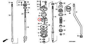 Крыльчатка Captain Suzuki 115 - 140 17561-90J00