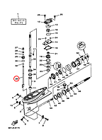 Шток переключения передач Yamaha Y 40 66T4415001