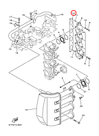 Прокладка Manifold Yamaha Y 75-115 67F1364500