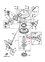 Собачка Привод стартера Yamaha Y 25-30 \ 40 6F51574101