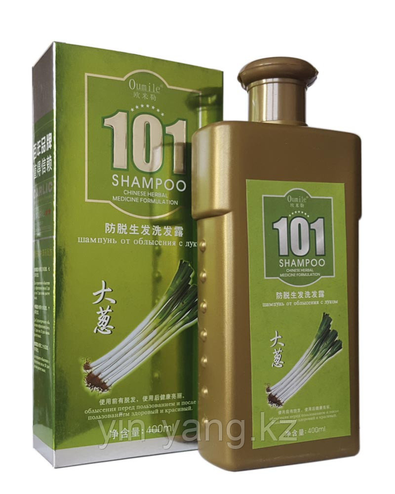 Шампунь для волос "Oumile 101" от облысения с луком, 400 мл.