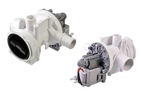 Сливной насос для стиральной машины Samsung с улиткой, MAINOX, 3 винта, 20W, клеммы назад, медь, DC90-11110K