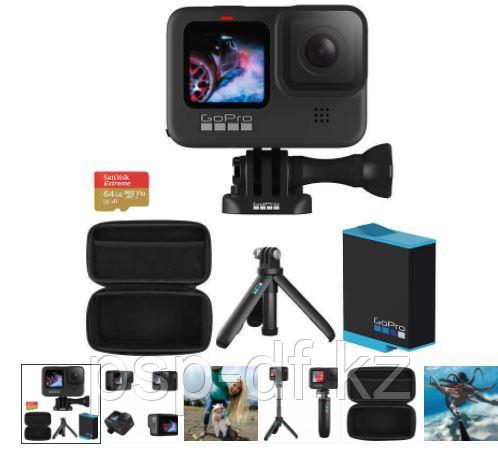 Экшн камера GoPro HERO9 Black + комплект аксессуаров