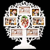 Фоторамка составная «Семейное древо» [53х60см, 8 фото] 15-505 (Бронза), фото 2