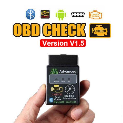 Адаптер OBD ADVANCED для диагностики автомобилей ELM327 Bluetooth (v1.5) - фото 1 - id-p97733785