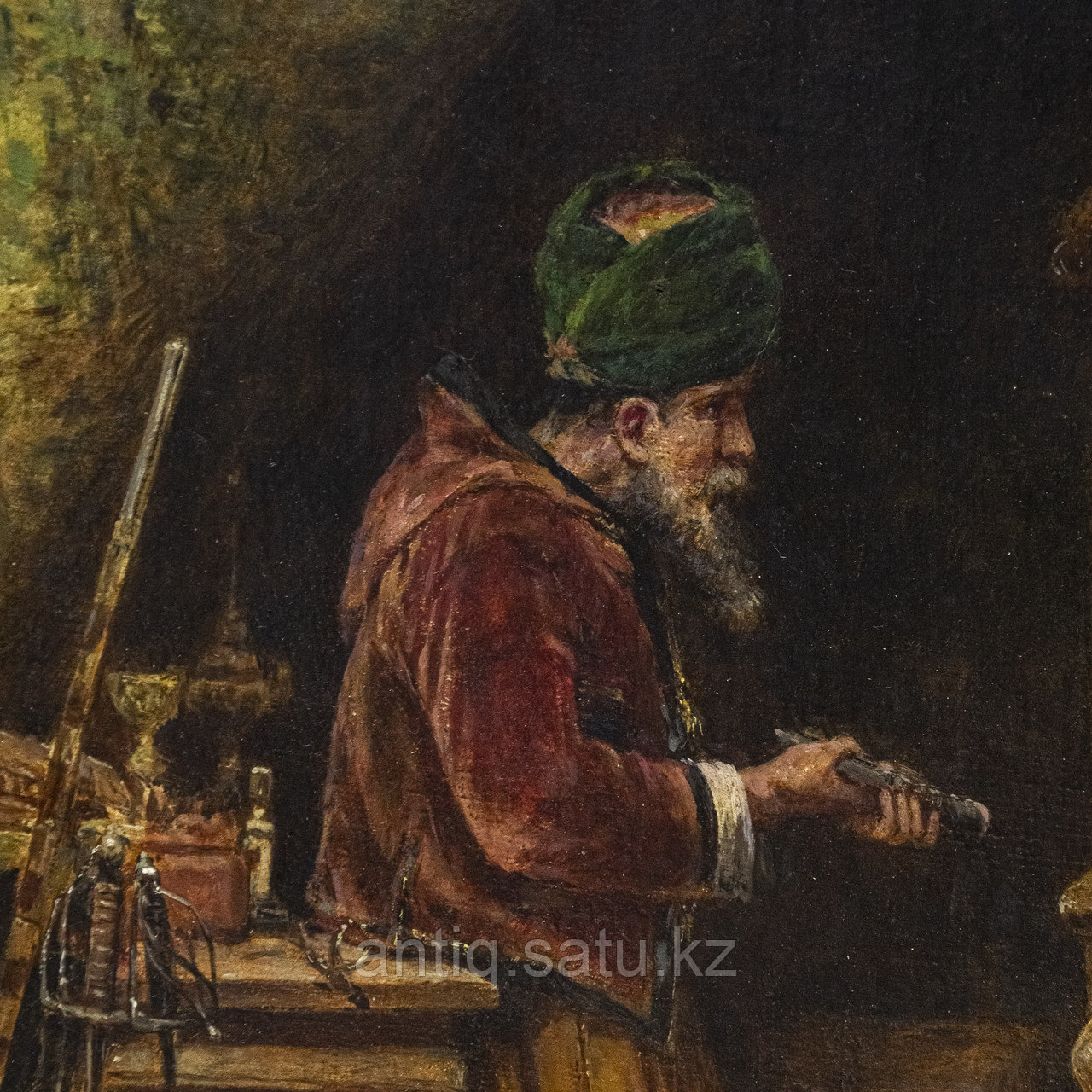 «Покупка доспехов». Alfred Louis Vigny Jacomin (1842-1913) - фото 4 - id-p97742169