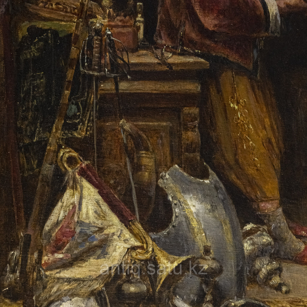 «Покупка доспехов». Alfred Louis Vigny Jacomin (1842-1913) - фото 5 - id-p97742169