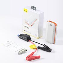 Пуско-Зарядное Устройство Baseus Super Energy Car Jump Starter 8000mah 400А-800А ( цвет белый!!), фото 2