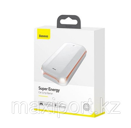 Пуско-Зарядное Устройство Baseus Super Energy Car Jump Starter 8000mah 400А-800А ( цвет белый!!), фото 2