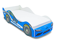 Детская кровать-машина "Супра синяя" Бельмарко