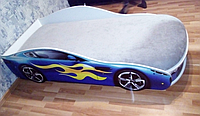 Детская кровать-машина"Бондмобиль синий" Бельмарко
